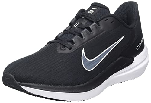 Nike Air Winflo 9 Men's Running Shoes (Black/White)