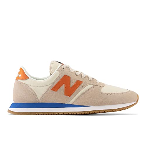 New Balance 420 V2 Sneaker, Calm Taupe/Orange