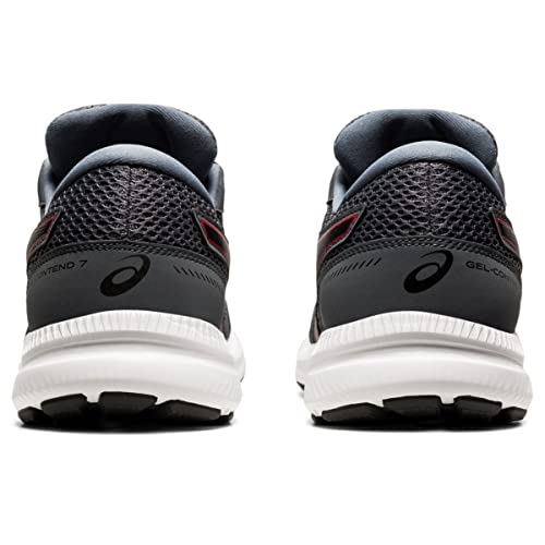 ASICS Men's Gel-Contend 7 Running Shoes - Grey/Red