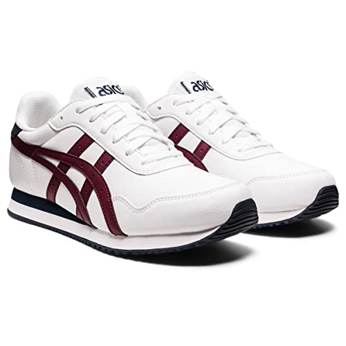 ASICS Men's Tiger Runner Sneakers, White/Roselle