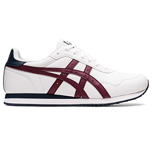 ASICS Men's Tiger Runner Sneakers, White/Roselle