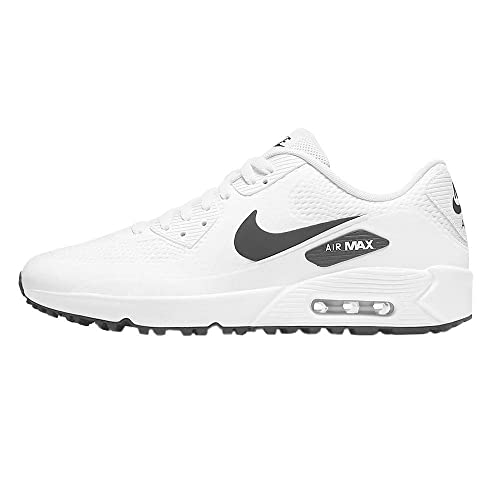 Nike Air Max 90 Golf Shoes, White/Black