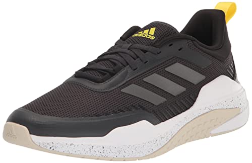 adidas Men's Trainer V Running Shoe - Carbon/Yellow