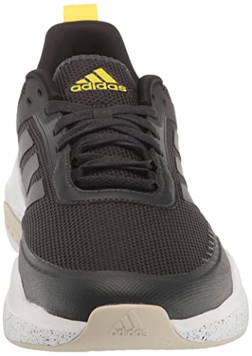 adidas Men's Trainer V Running Shoe - Carbon/Yellow