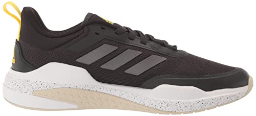 adidas Men's Trainer V Running Shoe - Carbon/Yellow