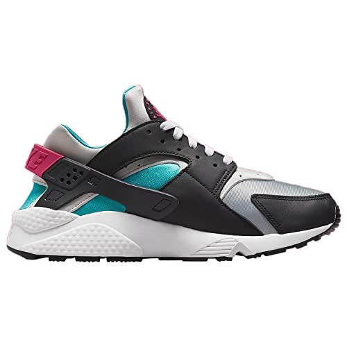 Nike Air Huarache, Black/Lethal Pink-New Emerald, Size 11