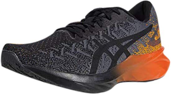 ASICS Dynablast Men's Running Shoes, Black/Marigold