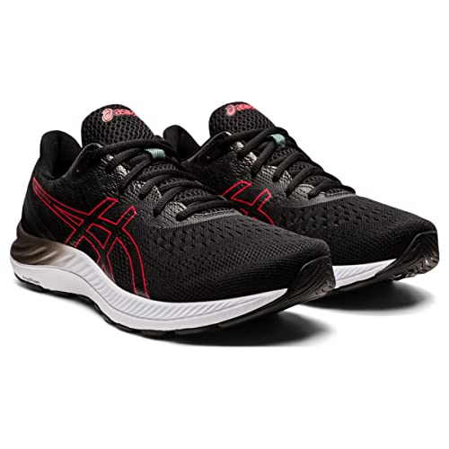 ASICS Men's Gel-Excite 8 Running Shoes - Black/Red