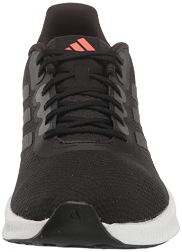 adidas Men's Run Falcon 3.0 Sneakers, Black/Red