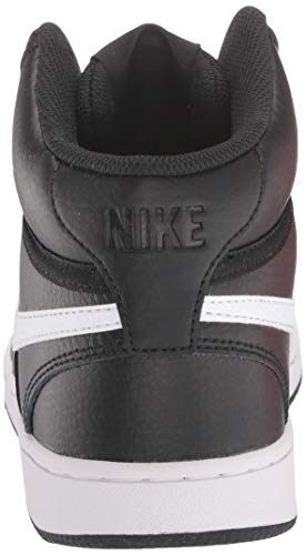 Nike Court Vision Mid Sneakers in Black/White