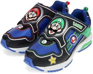 Super Mario Light-Up Sneakers for Boys, Size 2