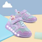 Toddler Girls' LED Light Up Running Sneakers
