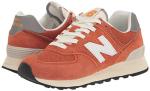 New Balance 574 Burgundy Sneakers - Size 10 UK