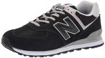 New Balance 574 Men’s Black Sneakers, Size 44.5