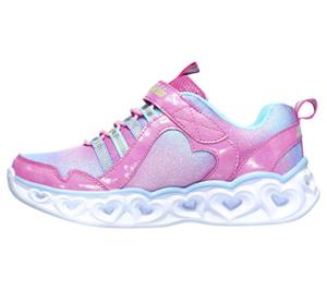 Skechers Heart Lights Rainbow Sneaker for Kids