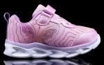 SINOSKY Girls' Light Up Sneakers - Hot Pink