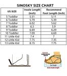 SINOSKY Girls' Light Up Sneakers - Hot Pink