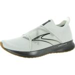 Brooks Levitate 4 Sneakers in White/Black/Tan 11.5