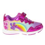 Nickelodeon Girls' Paw Patrol Sneakers - Laceless LED Light Up Shoes (Toddler/Little Kid), Size 10 Toddler, Sky Everest
