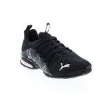 PUMA Axelion Marble Women's Black-Pink Running Sneakers