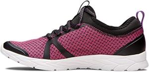 Vionic Women's Alma Lace-up Sneakers - Black/Pink