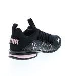 PUMA Axelion Marble Women's Black-Pink Running Sneakers