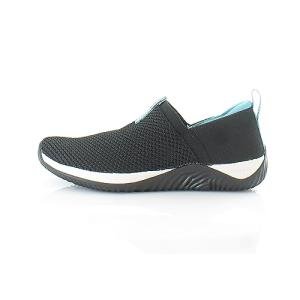 Ryka Womens Echo Ease Knit Lifestyle Slip-On Sneakers Black 7.5 Medium (B,M)