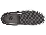 Vans Classic Slip-On Sneakers in Black/Pewter