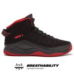 AND1 Pulse 2.0 Men's Basketball Shoes - Black/Red