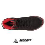 AND1 Pulse 2.0 Men's Basketball Shoes - Black/Red