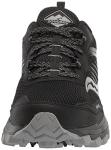 Saucony Men's Trail Running Shoes, Black/Shadow, Size 43