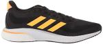 adidas Supernova Men's Running Shoe, Core Black/Flash Orange