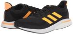 adidas Supernova Men's Running Shoe, Core Black/Flash Orange