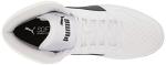 PUMA Men's Rebound Layup Sneakers in White/Black