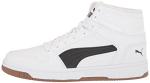 PUMA Men's Rebound Layup Sneakers in White/Black