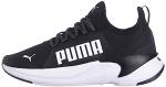 PUMA Men's Softride Slip-On Running Shoe - Black/White