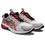 ASICS Men's Gel-Quantum 90 Sneakers, Glacier Grey/Red