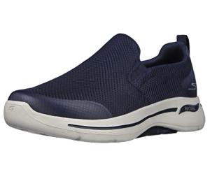 Skechers Men's Navy/Grey Arch Fit Sneaker Loafer