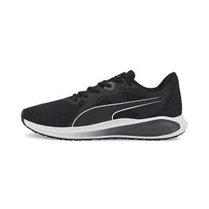 PUMA Men’s Twitch Runner Sneakers - Black/White