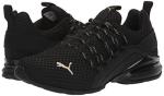 PUMA Axelion Spark Men's Running Shoes, Black Gold