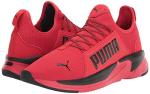 PUMA Men's Softride Slip-On Running Shoe, Red/Black