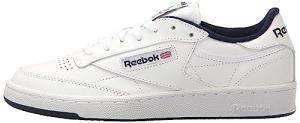 Reebok Club C 85 Sneakers, White/Navy, Size 45