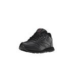 Reebok boys Classic Leather Sneaker, Black-2, 6.5 Big Kid US