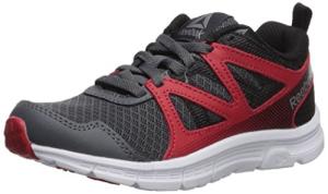 Reebok Baby Run Supreme 2.0 Sneaker, Alloy/Primal red/Black, 3 M US Toddler