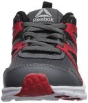 Reebok Baby Run Supreme 2.0 Sneaker, Alloy/Primal red/Black, 3 M US Toddler