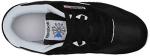 Reebok Boy's Classic Nylon Sneaker, Black/Black/White, 2 Little Kid