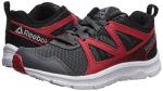 Reebok Baby Run Supreme 2.0 Sneaker, Alloy/Primal red/Black, 3 M US Toddler