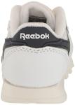 Reebok Classic Leather Sneakers in White/Navy