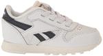 Reebok Classic Leather Sneakers in White/Navy