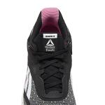 Reebok Baby-Girl's Nano X Cross Trainer, Black/White/Polished Pink, 2 M US Infant